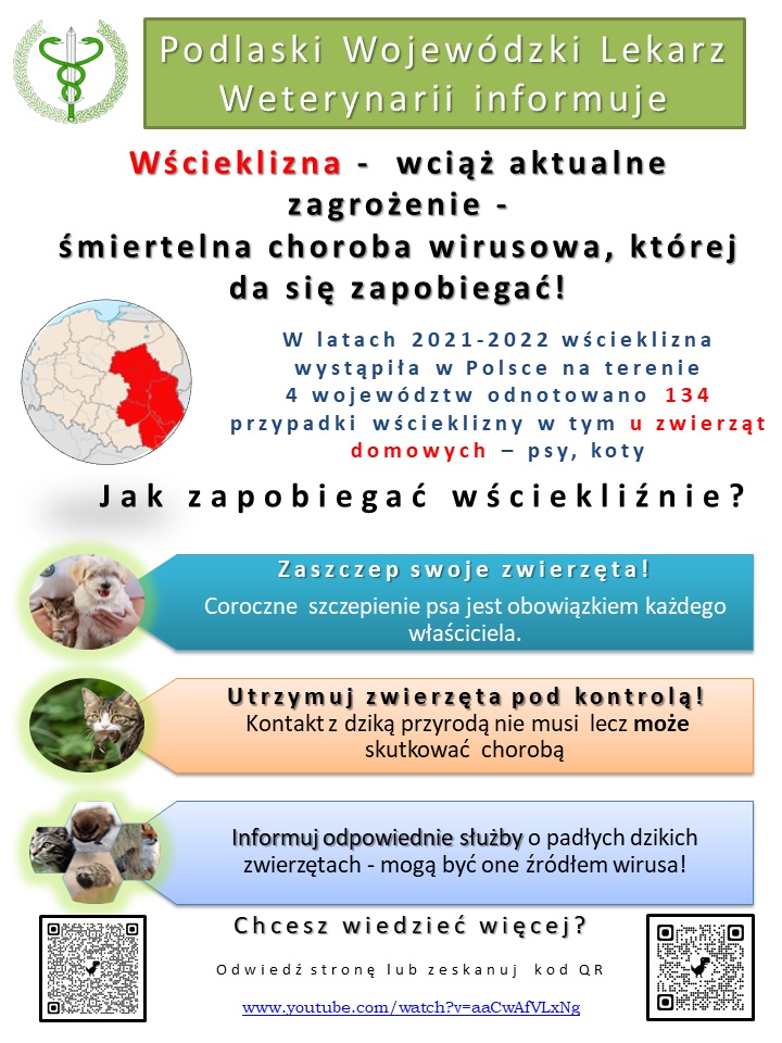 iNFORMACJE O WŚCIEKLIŹNIE