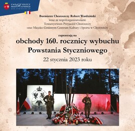 Choroszcz_160. rocznica Wybuchu Powstania Styczniowego_Banner.jpg