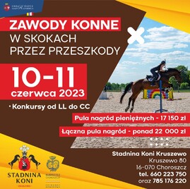 Zawody konne w Kruszewie_10-11.06.2023PLAKAT-DOKŁADNIE_TEN.JPG